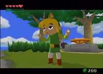 une photo d'Ã©cran de The Legend of Zelda - The Windwaker sur Nintendo Gamecube